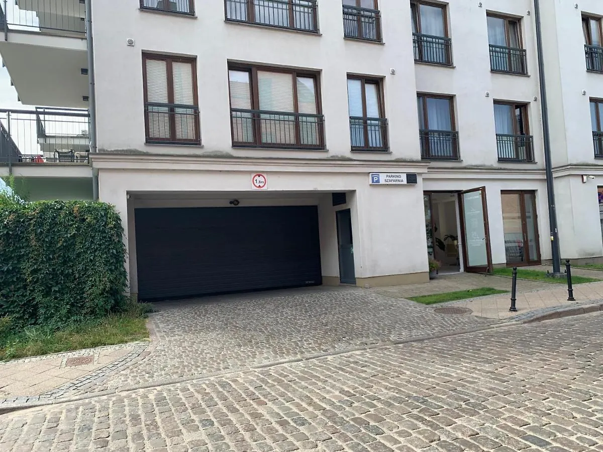 Apartamenty Centrum Nad Motlawa Z Widokiem Na Patio Z Balkonem Danzig Polen